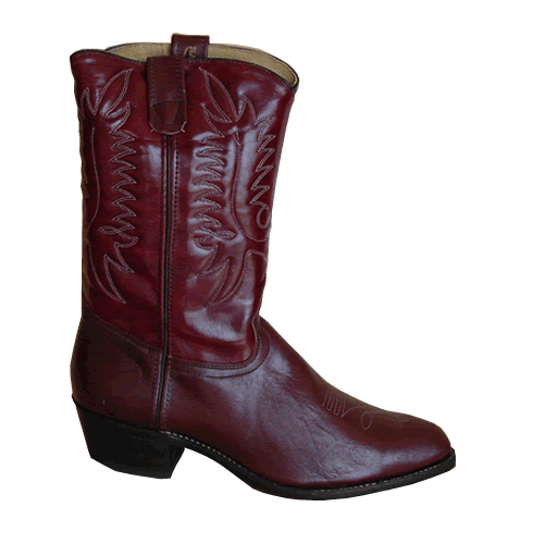 HH Brown Western Boot 12945
