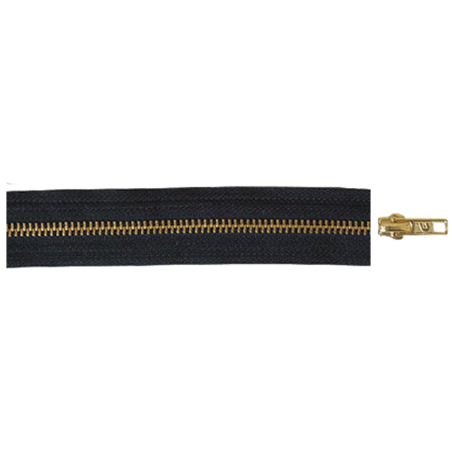 #5 Brass Zipper