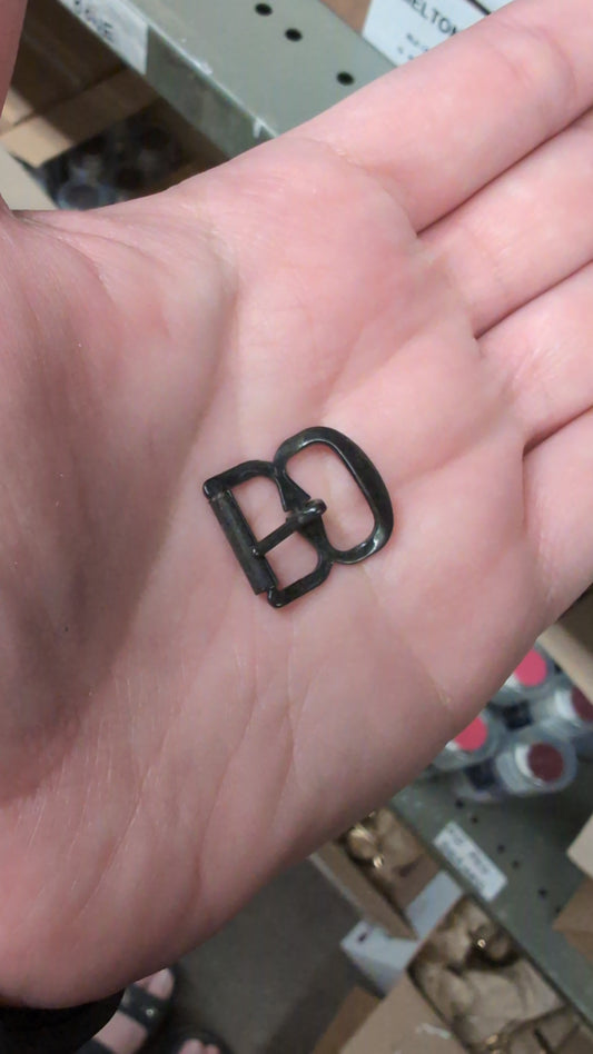 Black Shoe Buckle